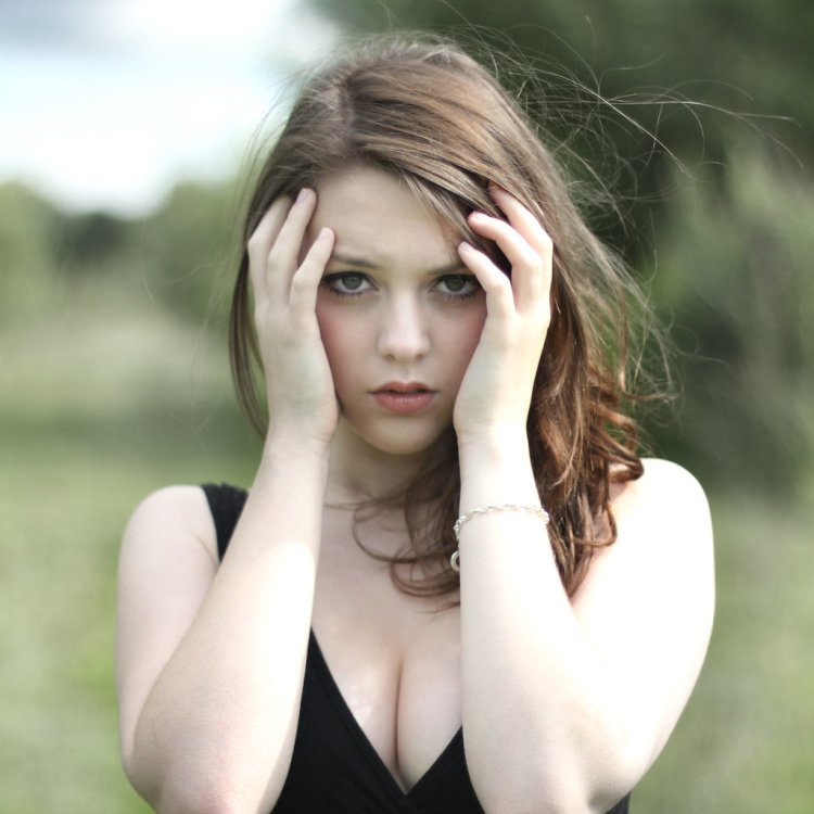 Imogen Dyer in the dress