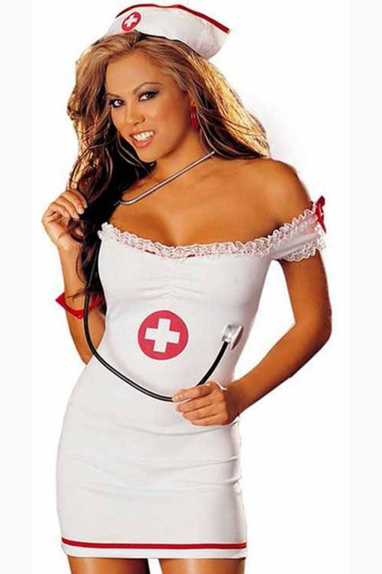 A nurse with an injection