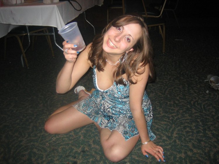 Beautiful girls and alcohol