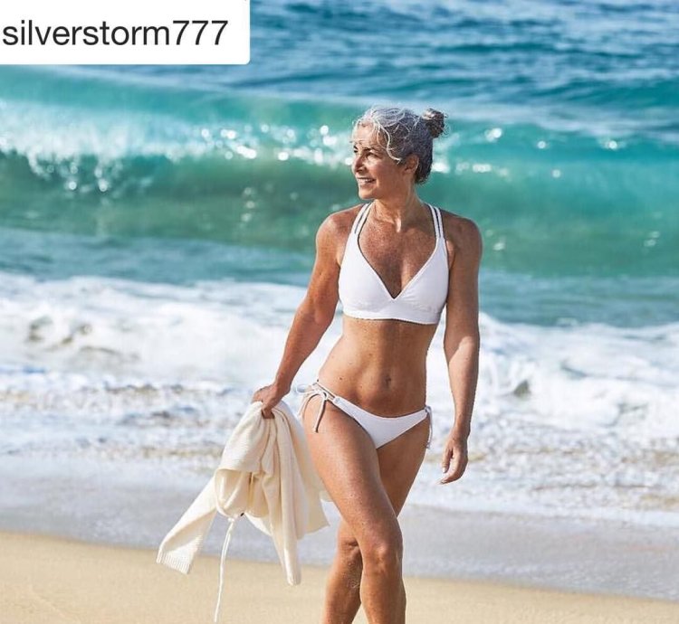 Women for 50 in a bikini