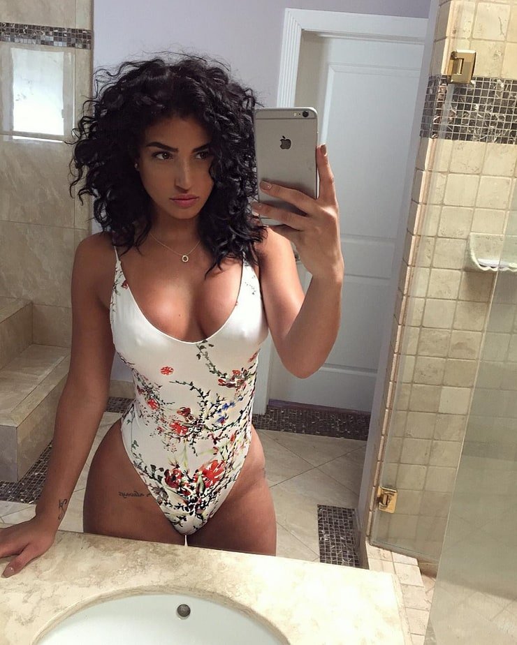 Alissa Sorto in a swimsuit