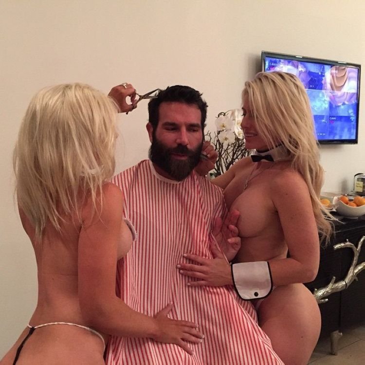 Dan Bilserian and his girls Nude