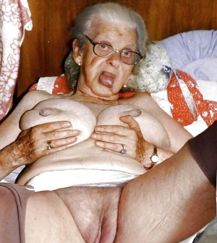 Very old naked grandmas