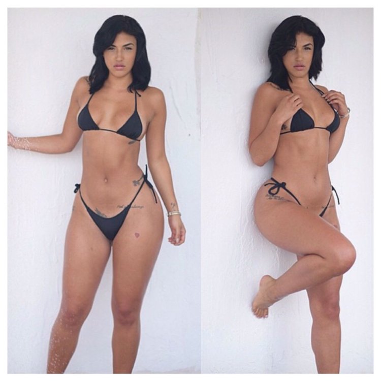 Alissa Sorto in a swimsuit