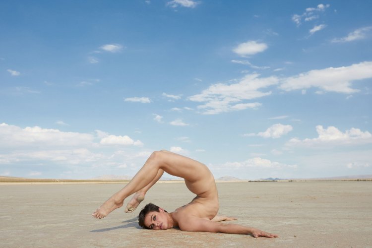 Nude gymnast Nina Burri
