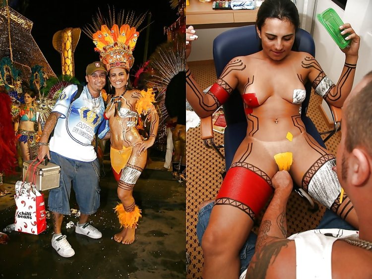 Viviana Castro Naked on the Carnival
