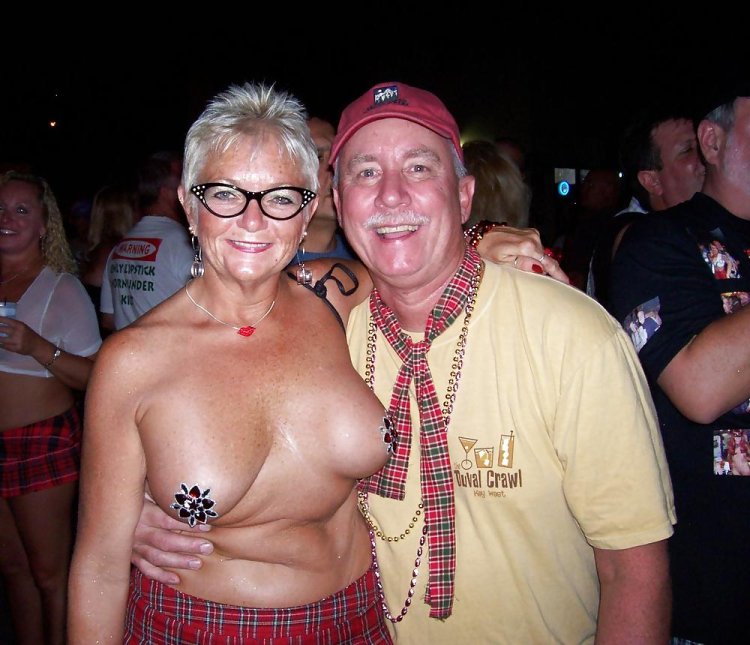 Juicy vaginas at the Fantasy Fest festival