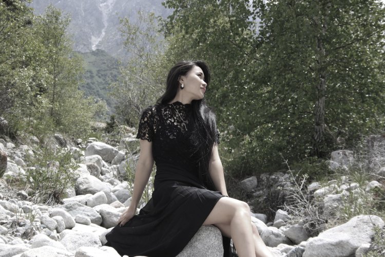 Begimay Karybekova model