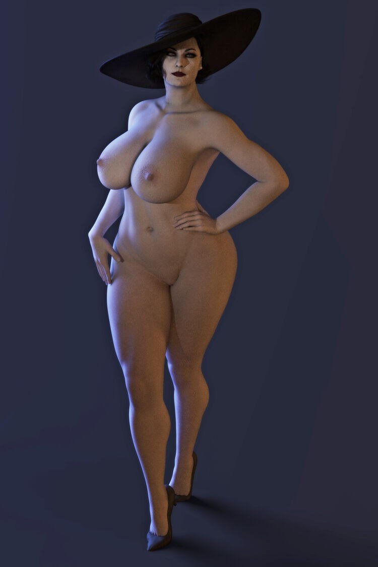 Lady Dimitrescu Naked 3D