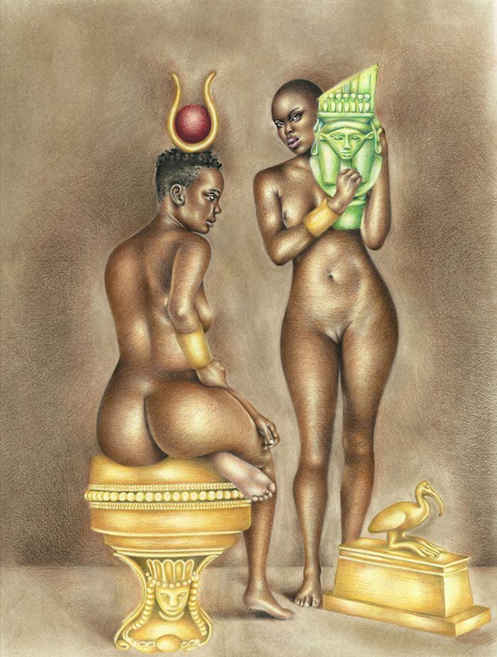 Egyptian goddess Istar XXX