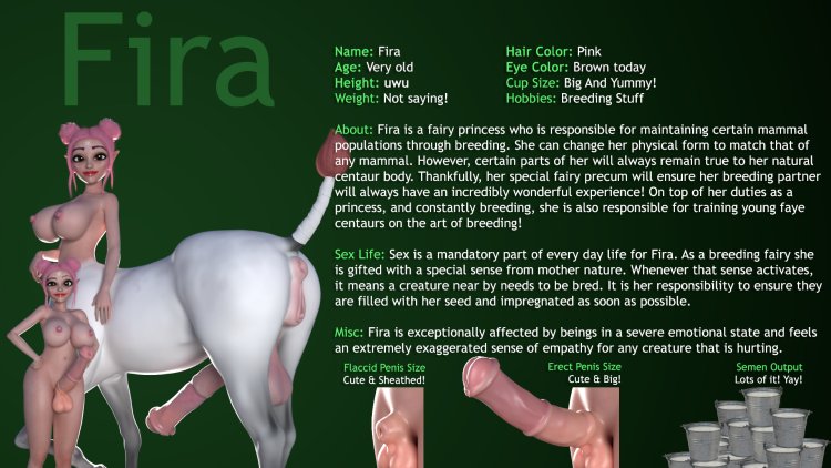 Amy's Big Wish - Centaur Things Part 2 of 2 - Futanari Centaurs Breeding Each Other in ... 18+