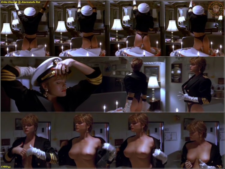 Erica Eleniac in siege boobs