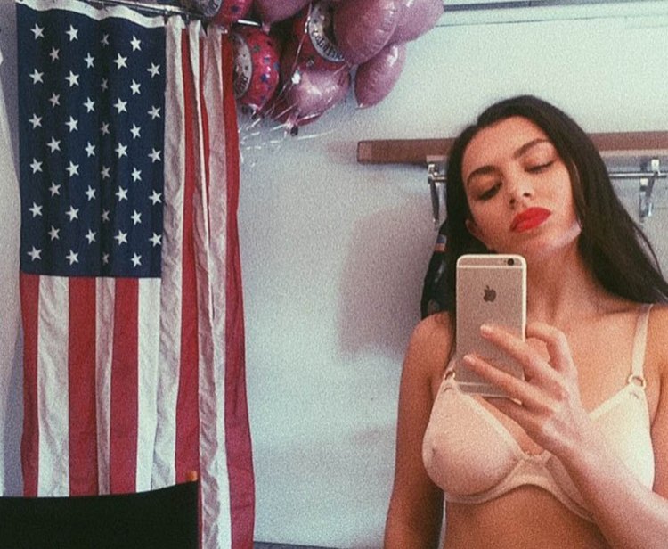 Natalia Sturm in stockings