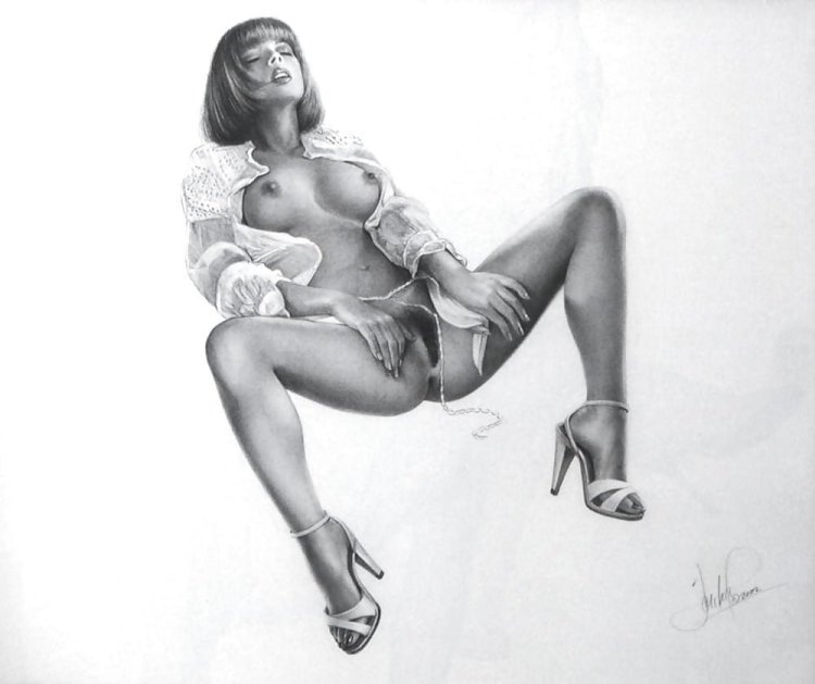 Unusual erotic drawings