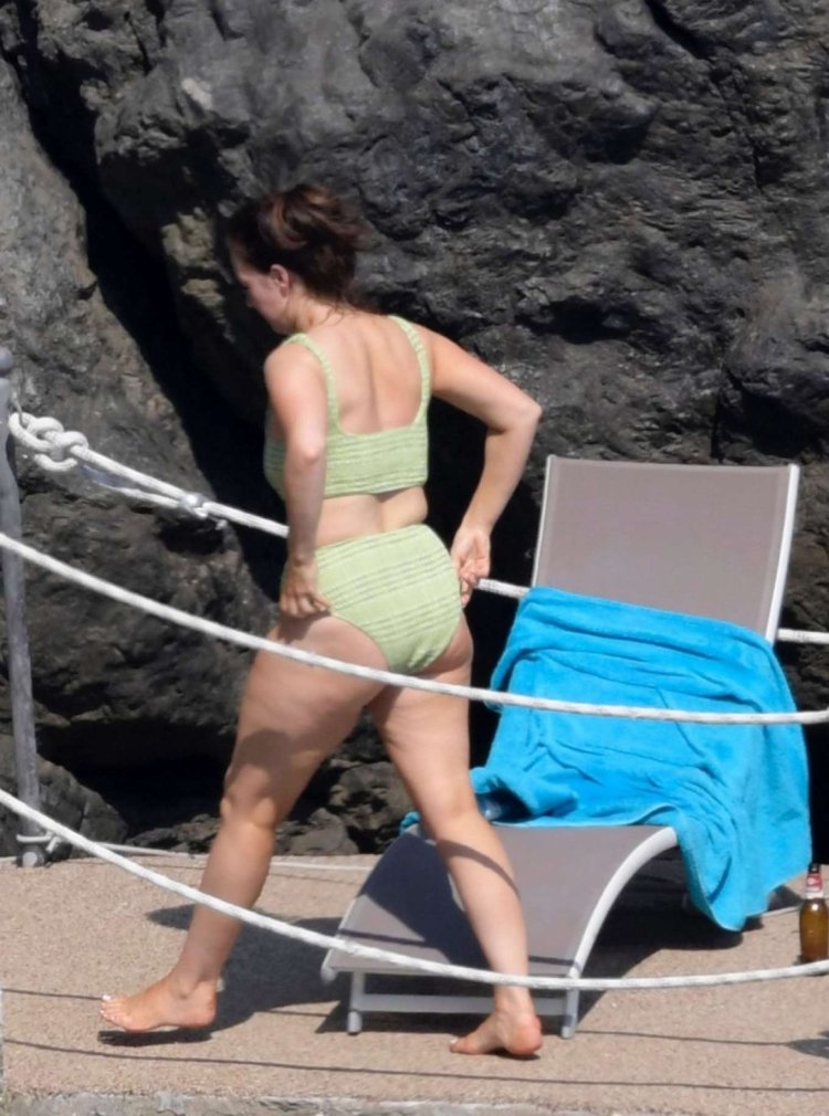 Dean Devlin in a swimsuit