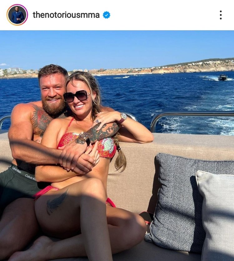McGregor with girls