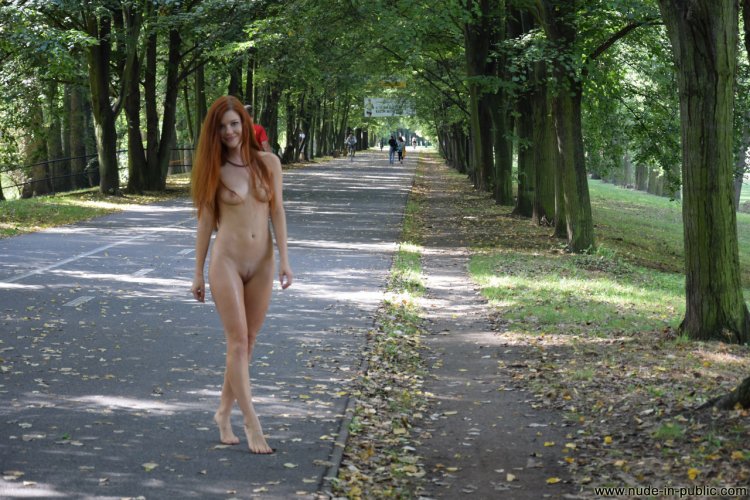 Marina Nechaeva Nude in Public