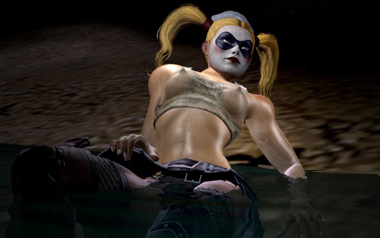 Batman Arkham asylum Harley Quinn +18