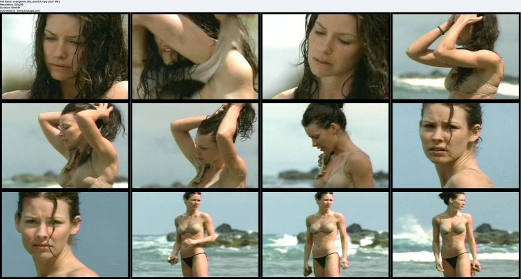 Evangeline Lilly Naked in films
