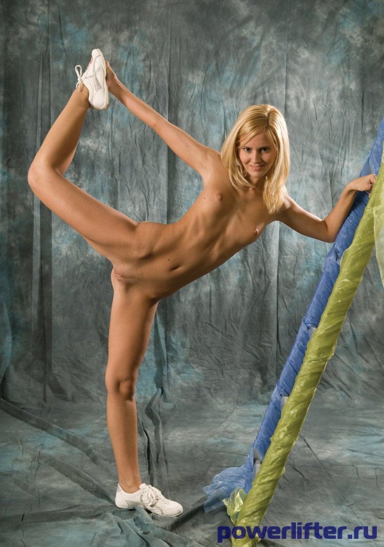 Naked athletes gymnasts