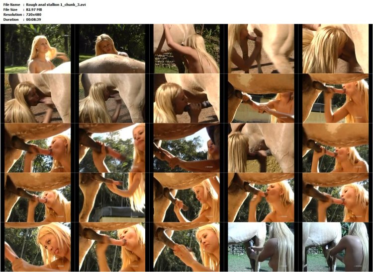 Rachel Gets Her Pussy Drilled by Stallion