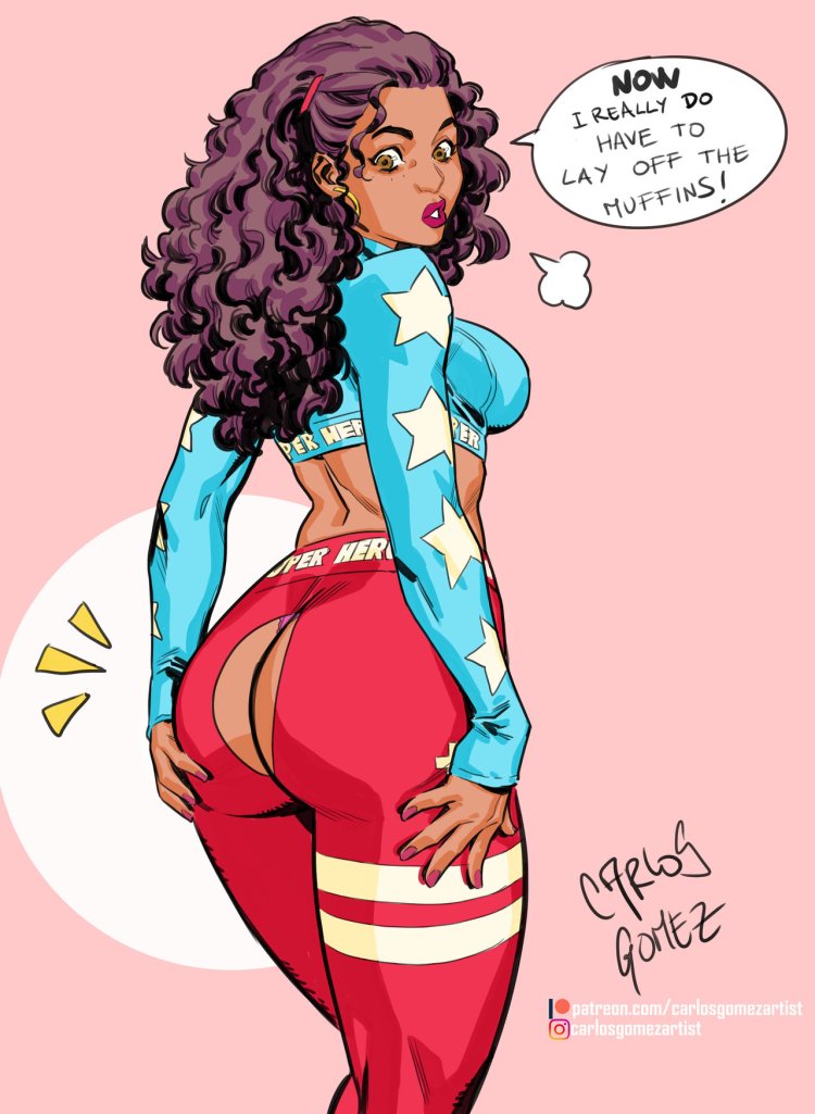Naked America Chavez