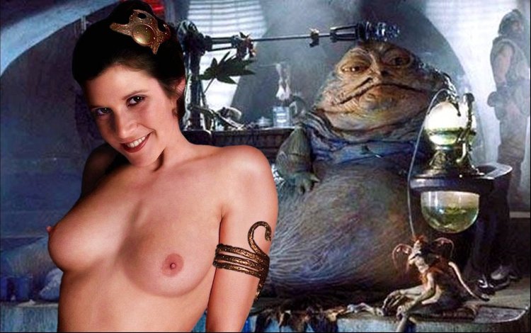 Carrie Fisher Princess Leia Nude