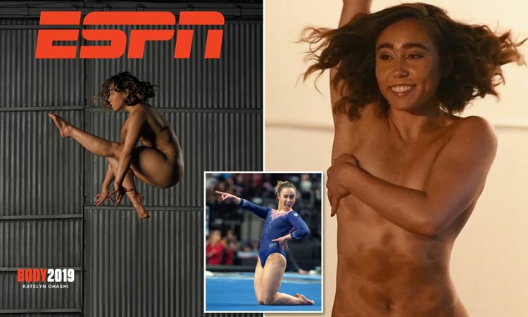 Gymnast Kaitlin Okhashi nude