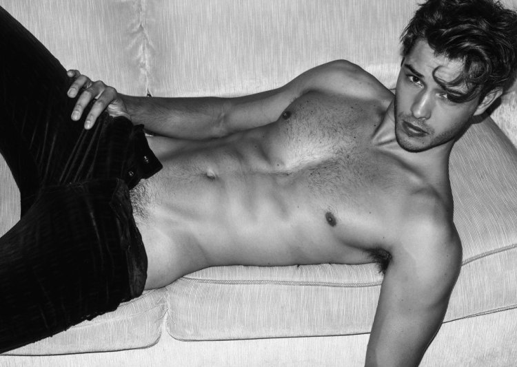 Francisco Lachovsky and his girlfriend