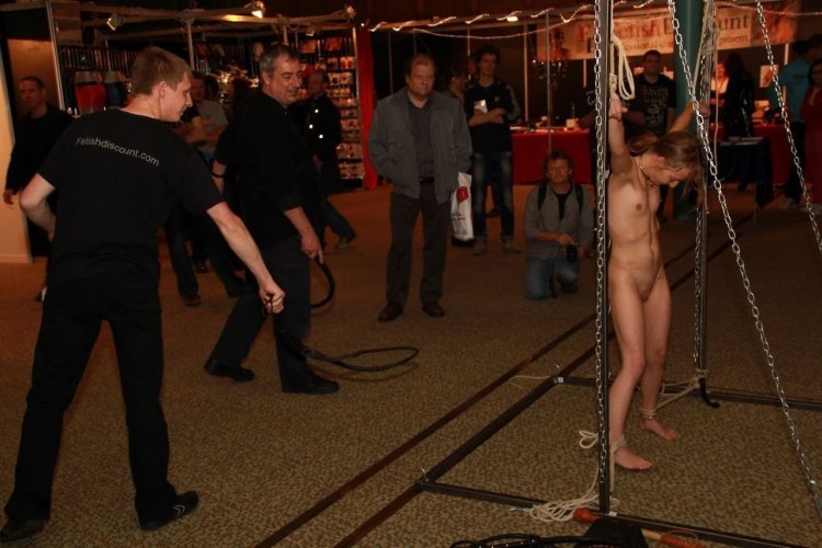 Naked related in public