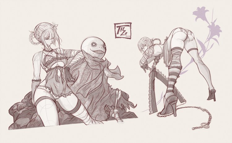 Nier breast boobs Milk art