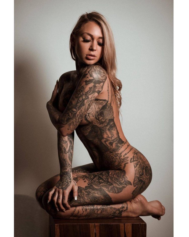 German tattoo model Daniela