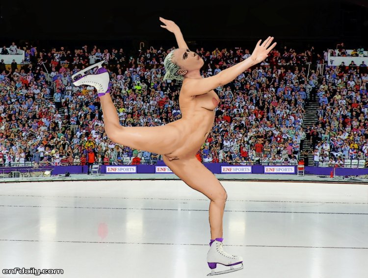 Naked figure skating