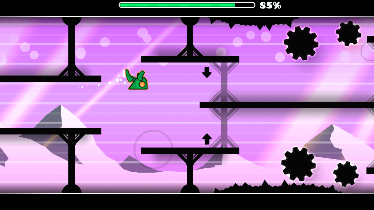 Modern Geometry Dash Style