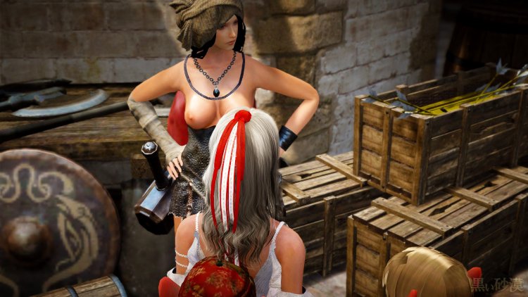 Black Dessert Dark Knight Nude Mod