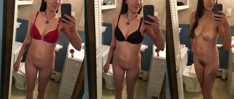 Intimate selfies on office yummikimmi