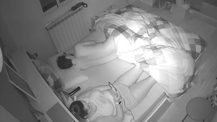 Hidden camera in a married bedroom