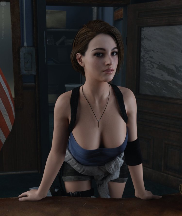 Jill Valentine 3D art
