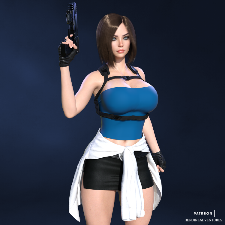 Jill Valentine Resident Evil 5 Big Tits
