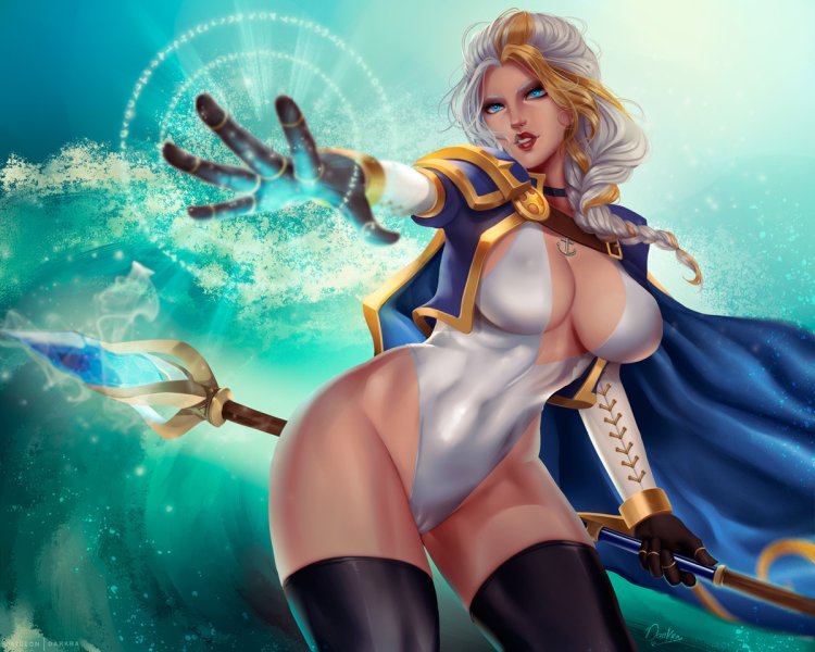 Naked Jaina is connected