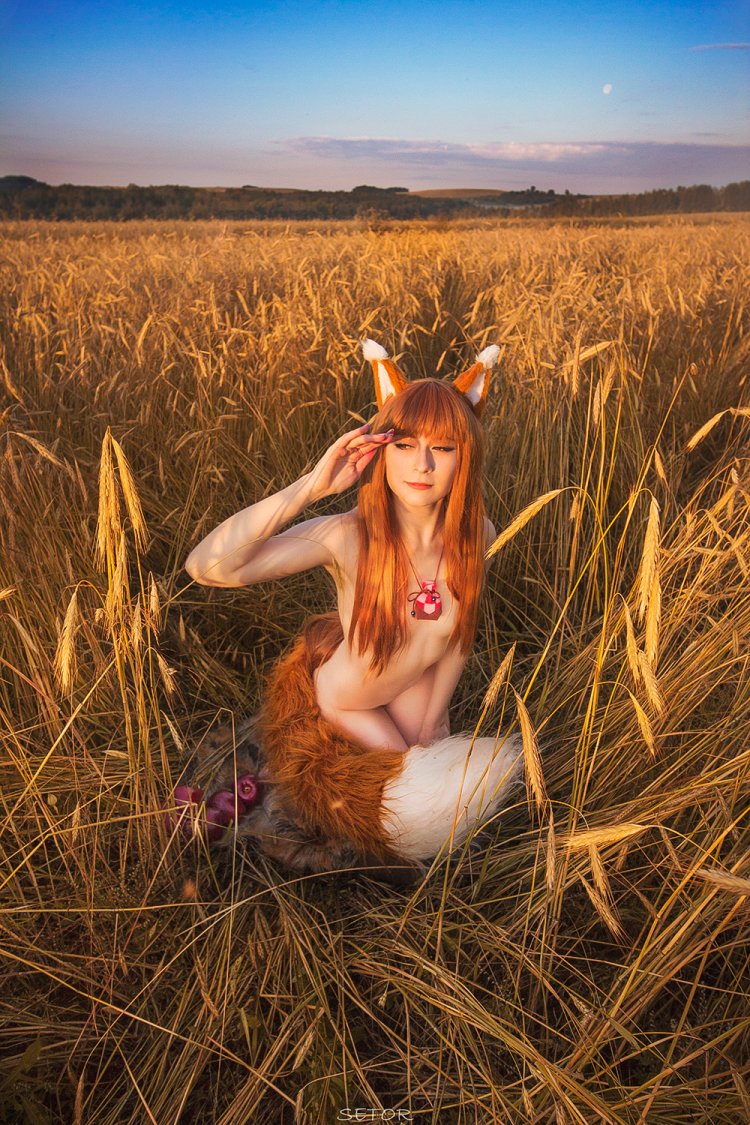 Wolf and spices cosplay naked