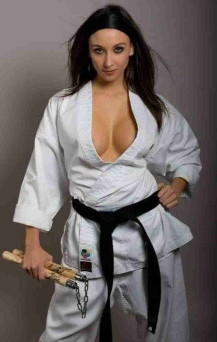 Girl Karate breasts
