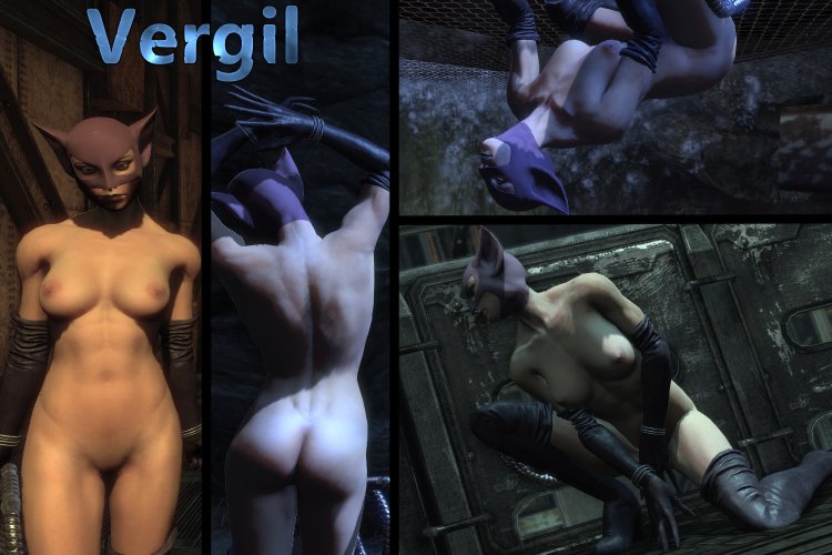 Mod naked woman cat Arkham City