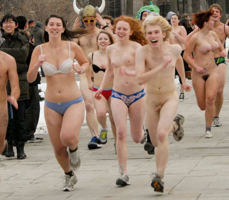 Harvard naked students