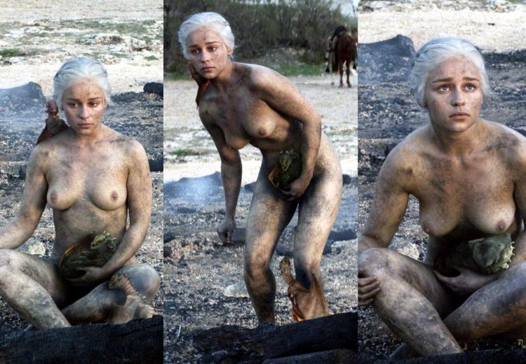 Emilia Clark is completely naked