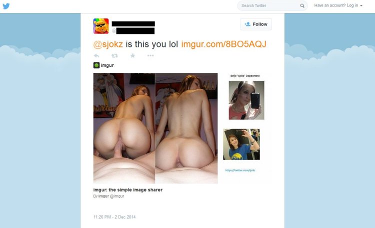 EEFJE SJOKZ Depoortere Naked photo