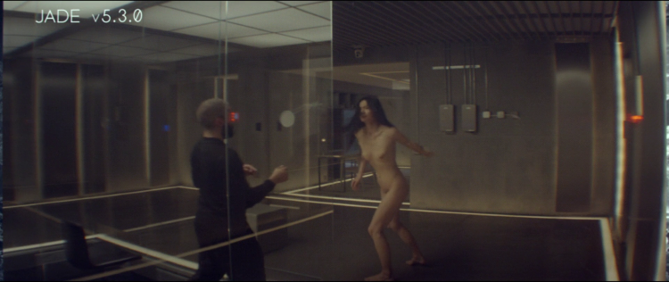 Sonoy Mizuno in the film from the car naked