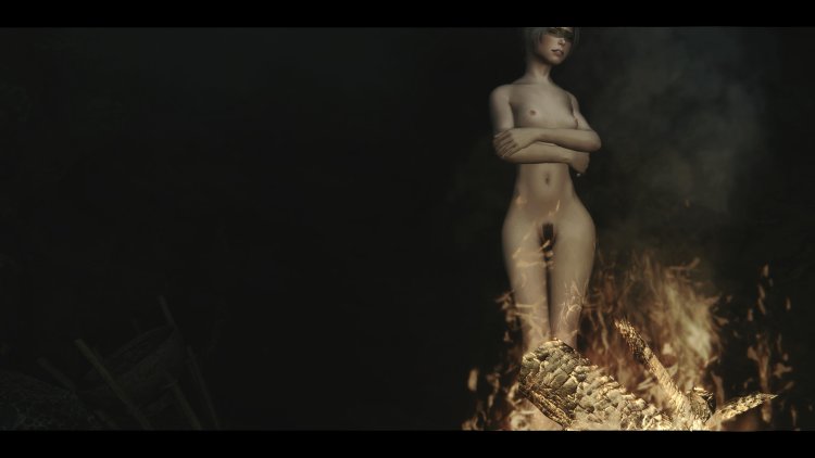 Amitizia from A Plague Tale: Innocence Naked
