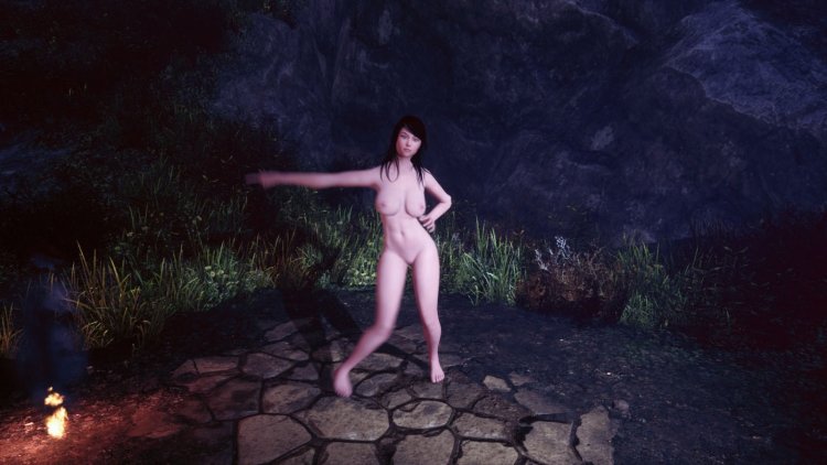 Naked 3D models Unreal Engine 4
