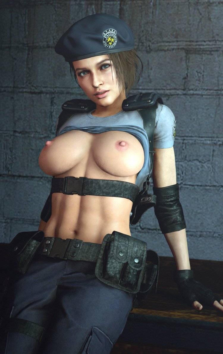 Jill Valentine Tits 3D